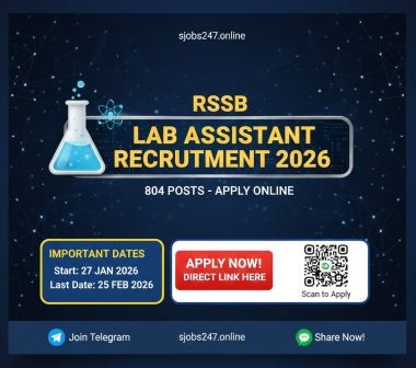 RSSB Lab Assistant Recruitment 2026