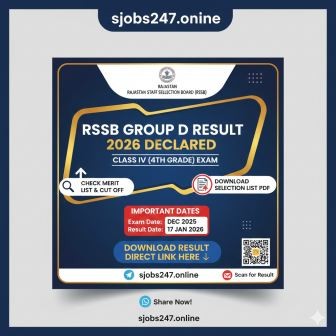 RSSB Group D Result 2026 (Declared) - Rajasthan Class IV Merit List & Cut Off